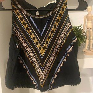 Cropped Beachy Vibe Tank Top